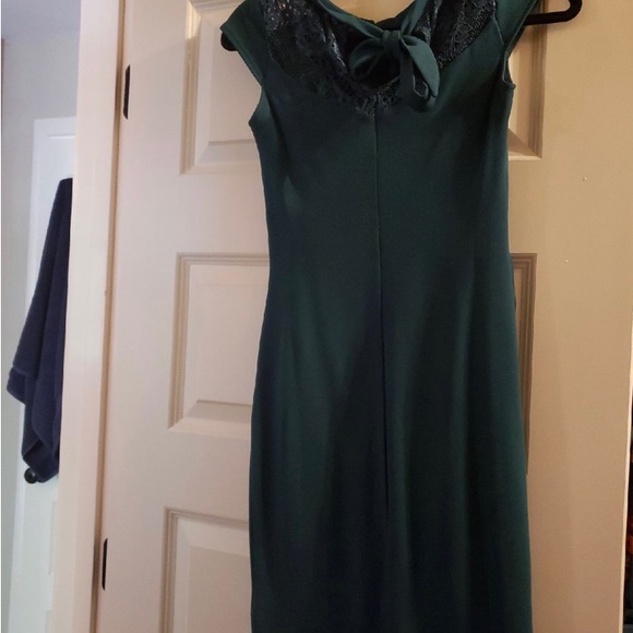 Maternity Dress XS H&M emerald green - Picture 6 of 6